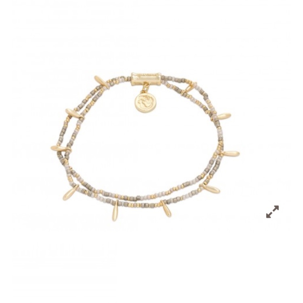 Double Bitty Stretch Bracelet